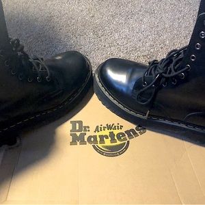 Jadon Hi Boot Smooth Leather Platforms